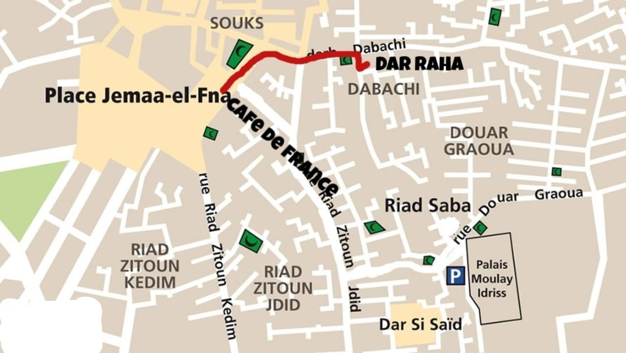 Dar Raha Hotel Marraquexe Exterior foto